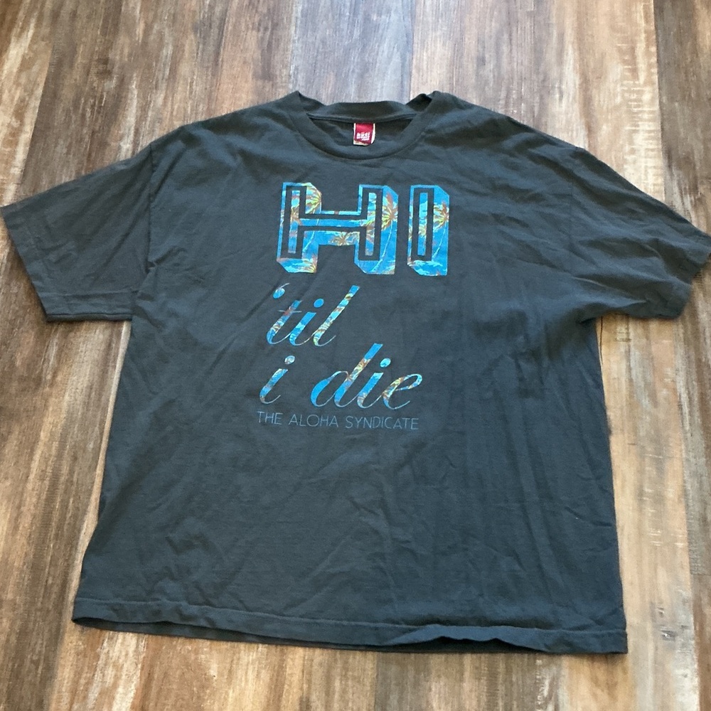 HI Til I Die Graphic Tee - Black